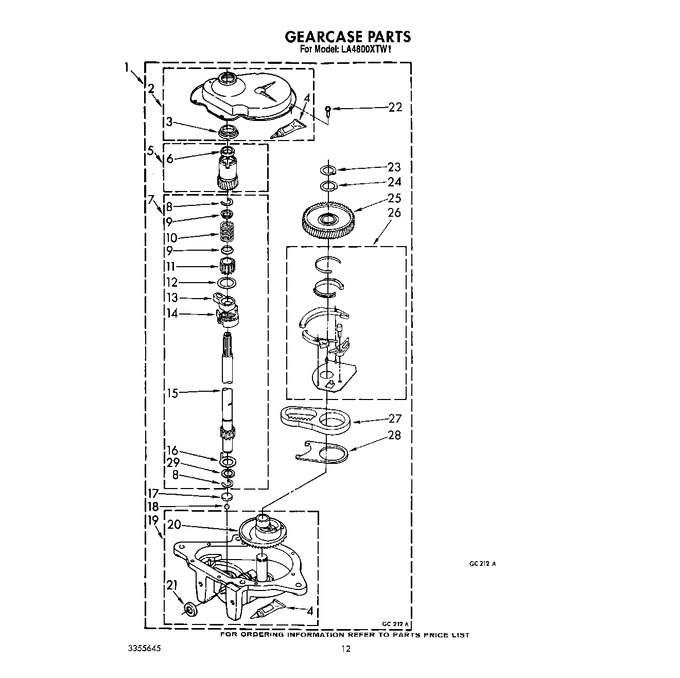Diagram for LA4800XTM1