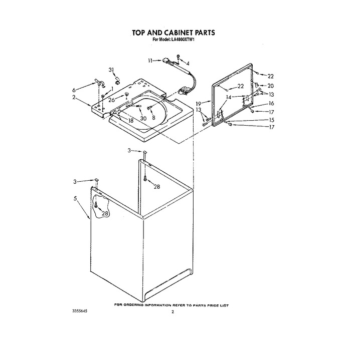 Diagram for LA4800XTN1