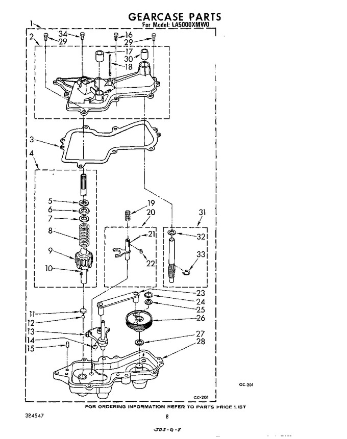 Diagram for LA5000XMW0