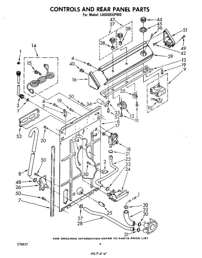 Diagram for LA5000XPW0