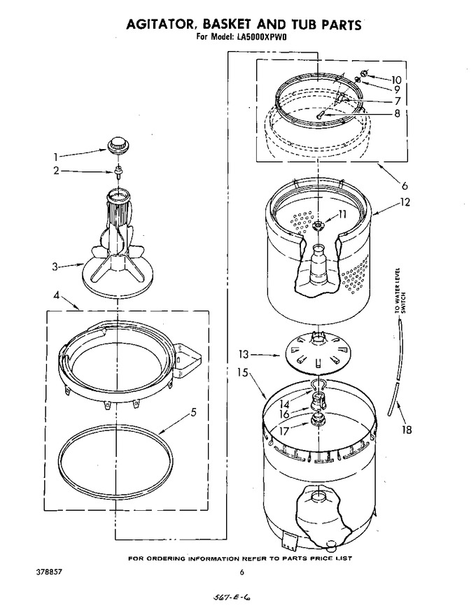 Diagram for LA5000XPW0