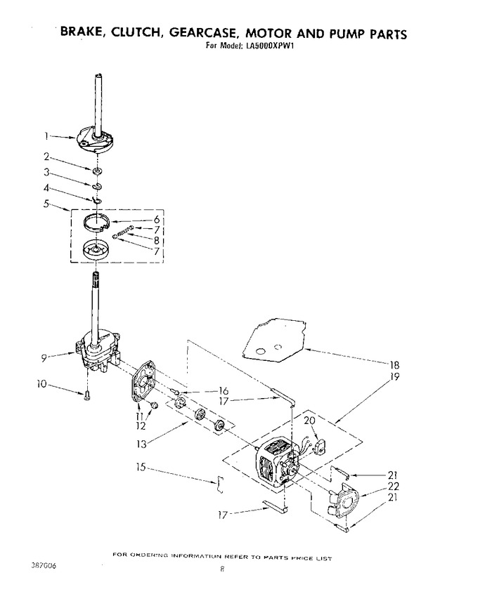 Diagram for LA5000XPW1