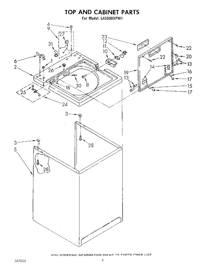 Diagram for LA5000XPW1