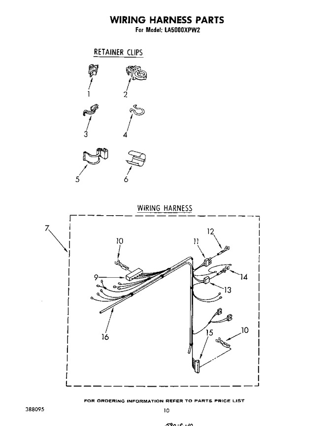 Diagram for LA5000XPW2