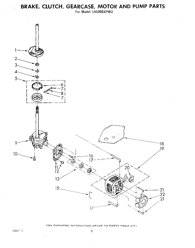 Diagram for LA5000XPW3