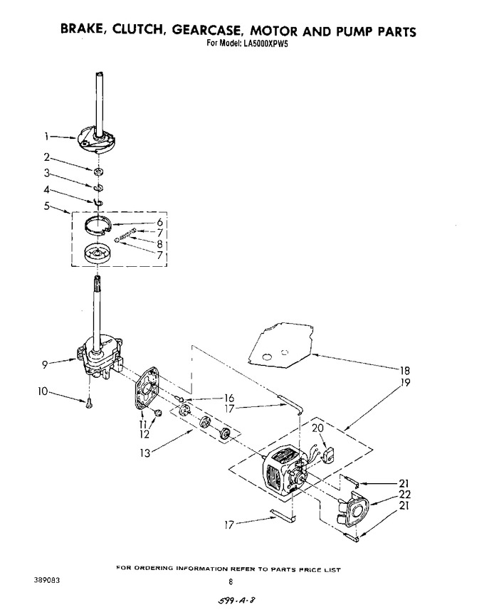 Diagram for LA5000XPW5