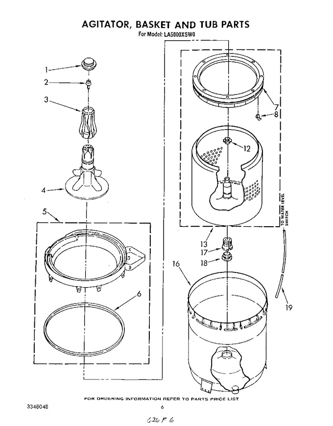 Diagram for LA5000XSW0