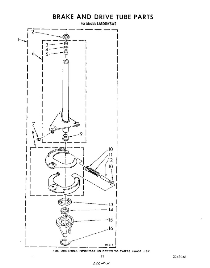 Diagram for LA5000XSW0