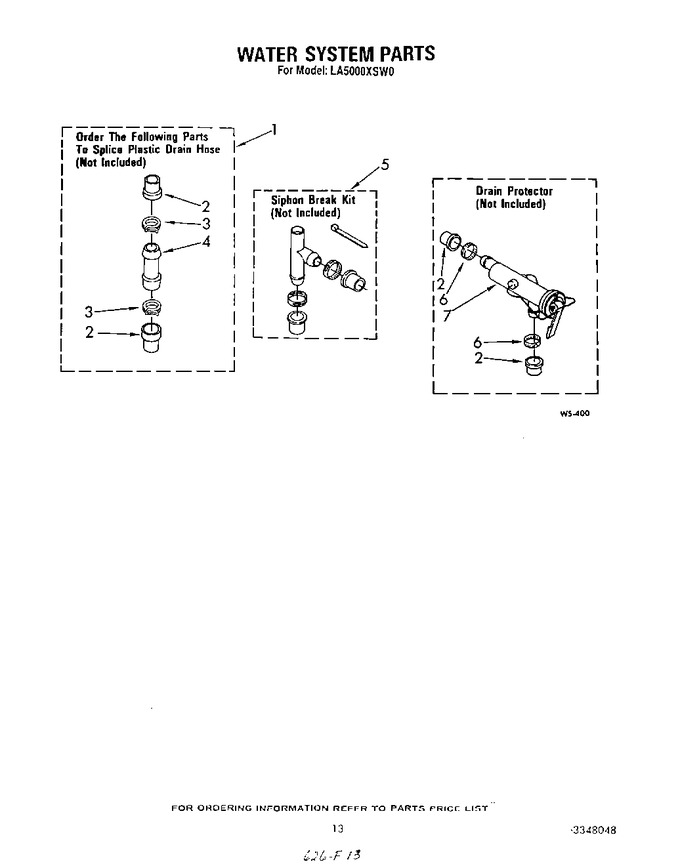Diagram for LA5000XSW0