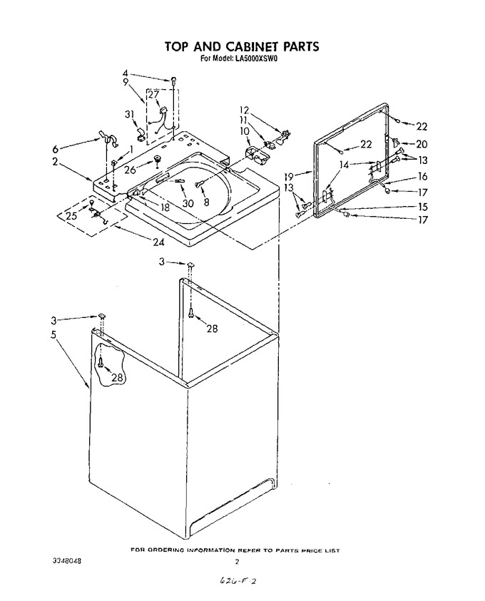 Diagram for LA5000XSW0