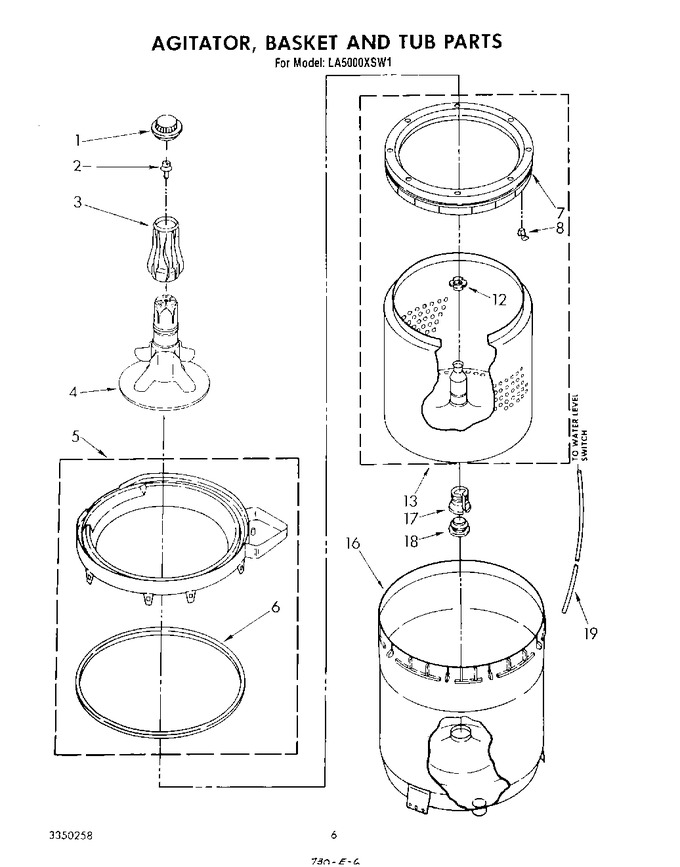 Diagram for LA5000XSW1