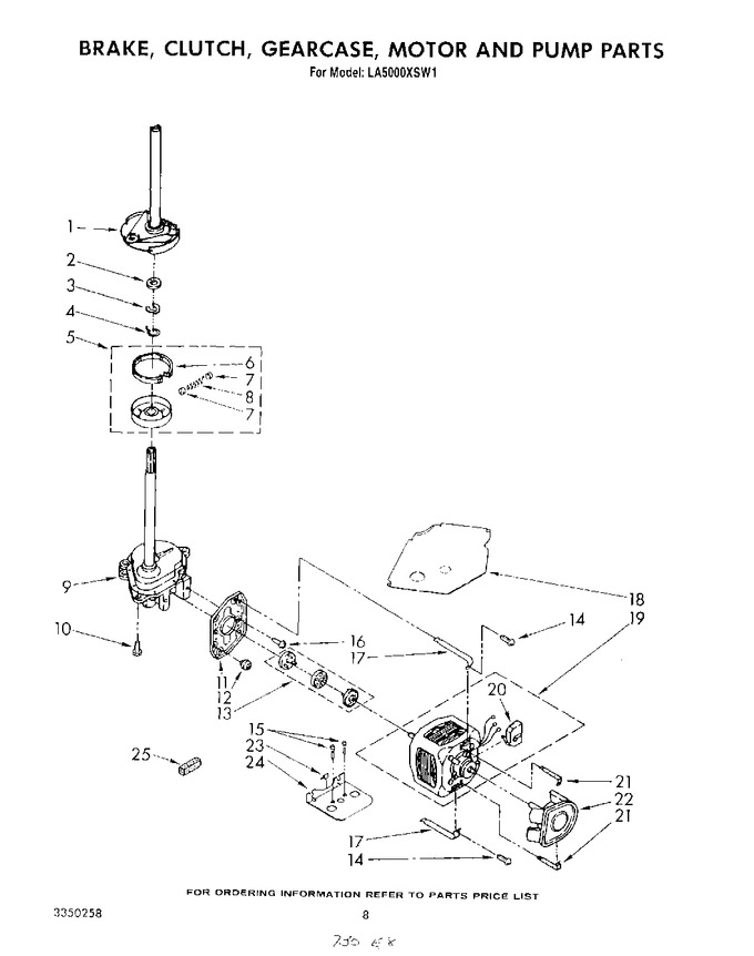 Diagram for LA5000XSW1