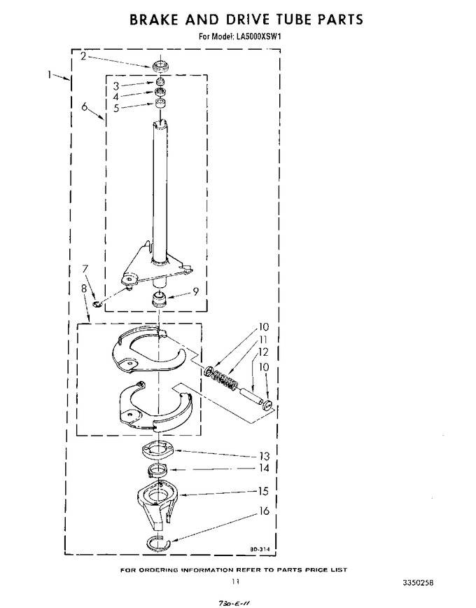 Diagram for LA5000XSW1