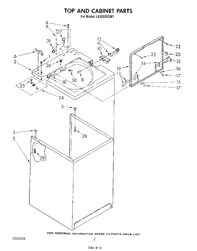 Diagram for LA5000XSW1