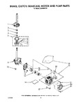 Diagram for 07 - Brake, Clutch, Gearcase, Motor And Pump