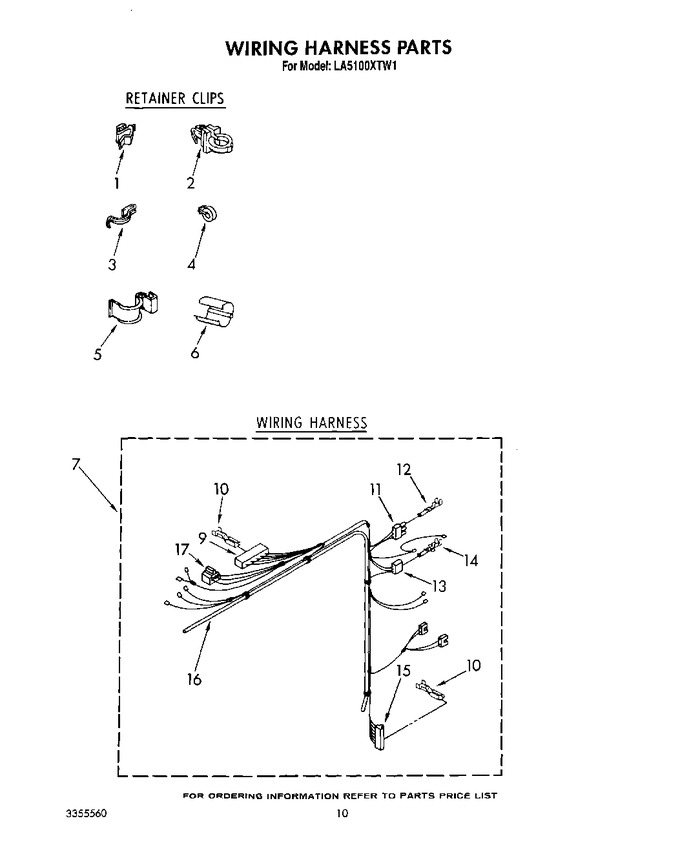 Diagram for LA5100XTF1