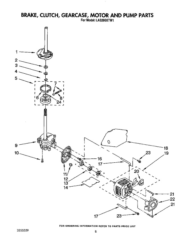 Diagram for LA5200XTM1