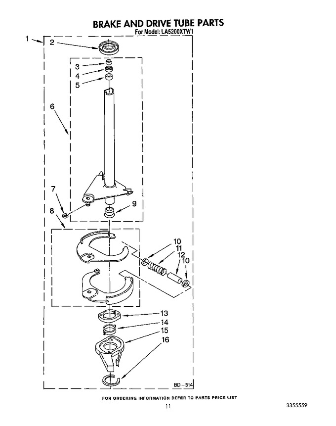 Diagram for LA5200XTW1