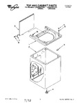 Diagram for 01 - Top And Cabinet, Lit/optional