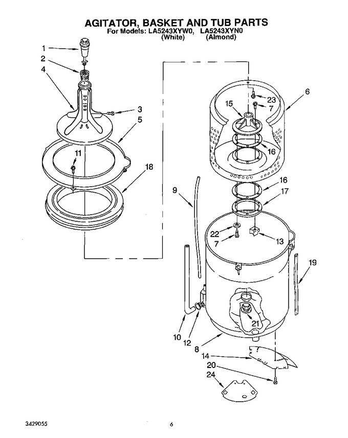 Diagram for LA5243XYW0