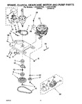Diagram for 05 - Brake, Clutch, Gearcase, Motor & Pump