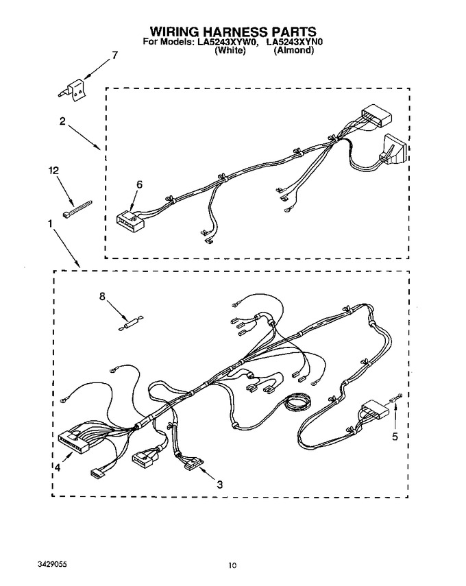 Diagram for LA5243XYW0