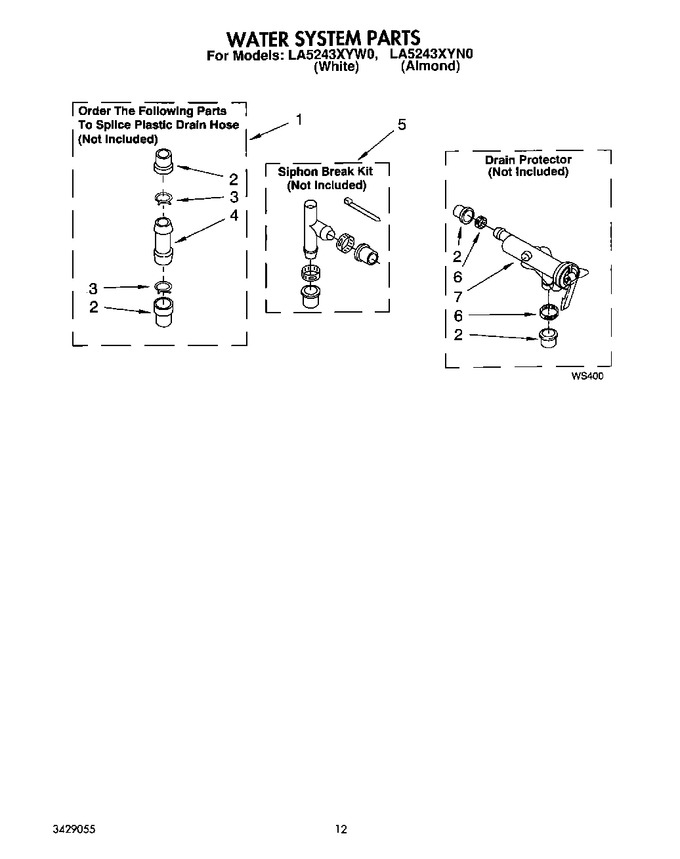 Diagram for LA5243XYW0