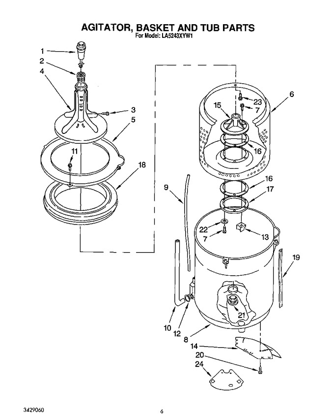Diagram for LA5243XYN1