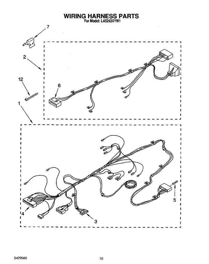 Diagram for LA5243XYN1