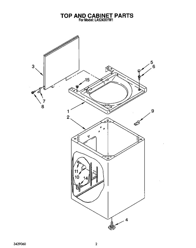 Diagram for LA5243XYN1