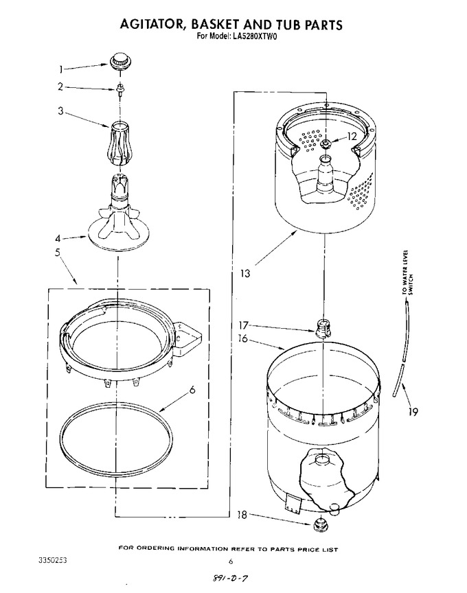 Diagram for LA5280XTM0