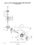 Diagram for 06 - Brake, Clutch, Gearcase, Motor And Pump
