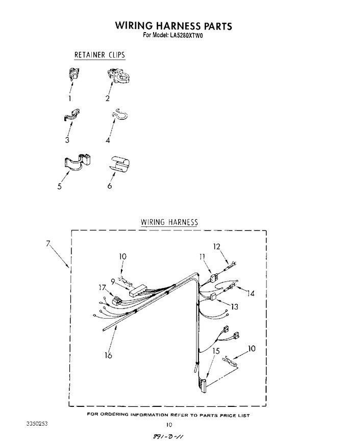 Diagram for LA5280XTM0