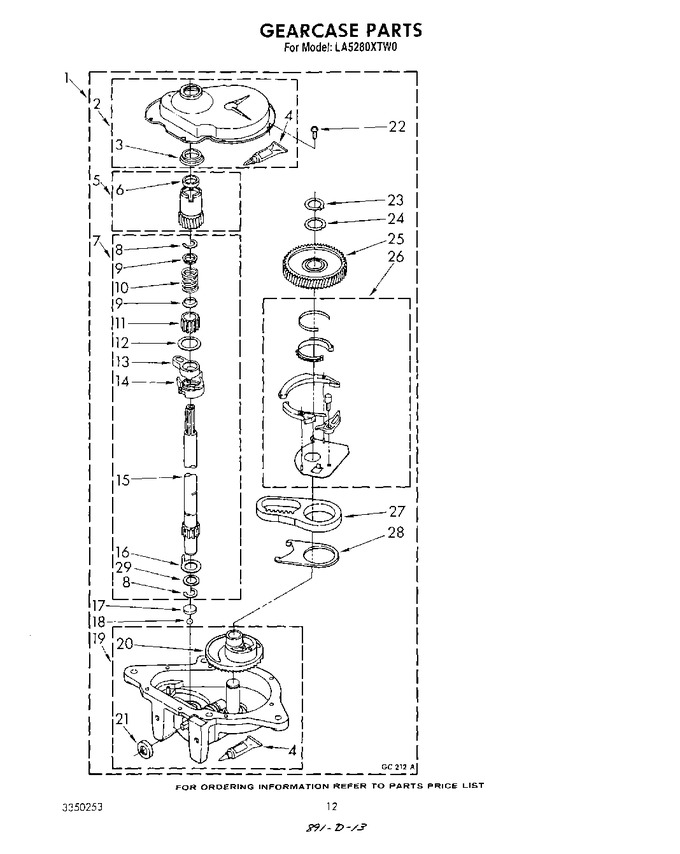 Diagram for LA5280XTG0