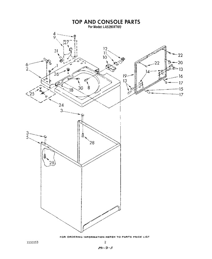 Diagram for LA5280XTF0