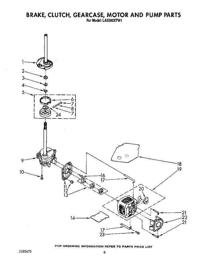 Diagram for LA5280XTF1