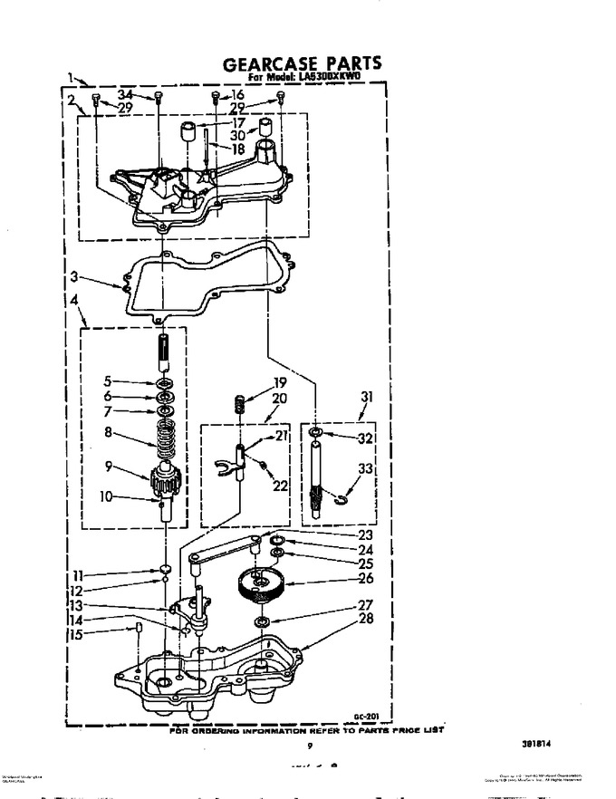 Diagram for LA5300XKW0