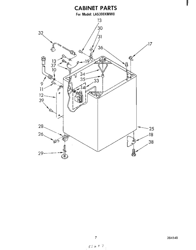 Diagram for LA5300XMW0