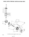 Diagram for 06 - Brake, Clutch, Gearcase, Motor And Pump