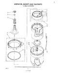 Diagram for 04 - Agitator, Basket And Tub