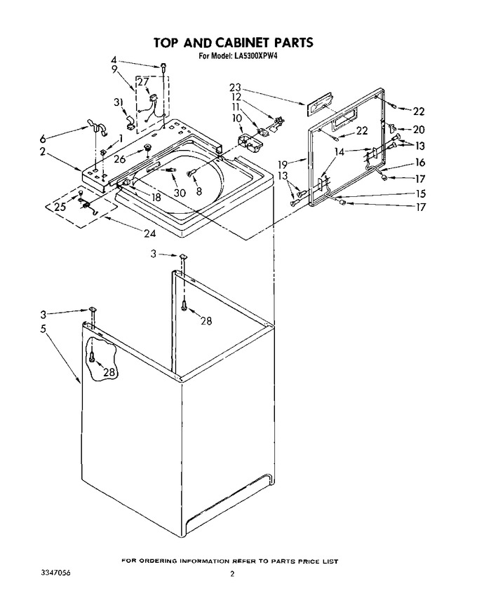 Diagram for LA5300XPW4