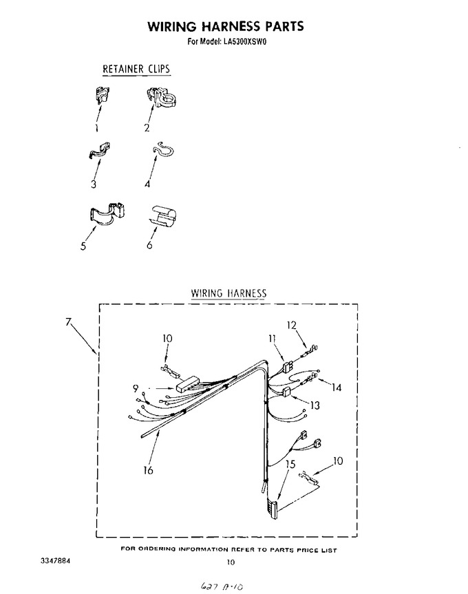Diagram for LA5300XSW0
