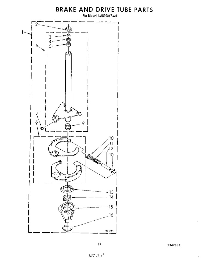 Diagram for LA5300XSW0