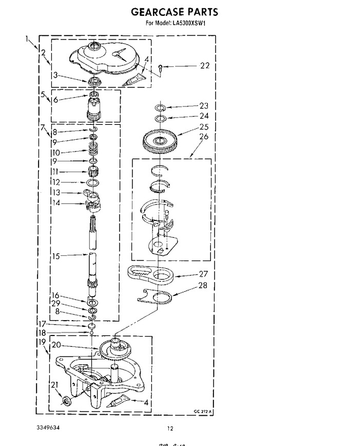 Diagram for LA5300XSW1