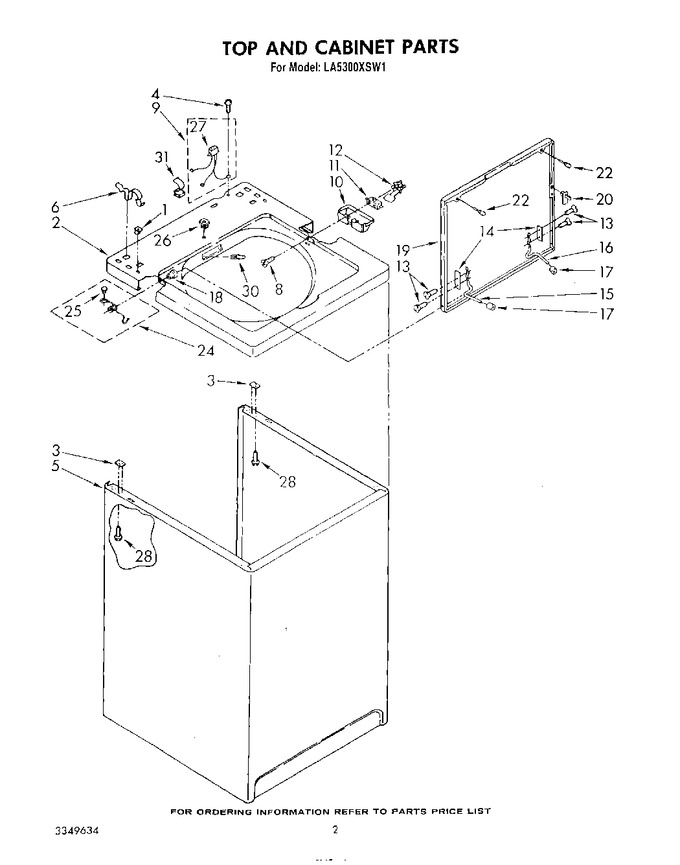 Diagram for LA5300XSW1