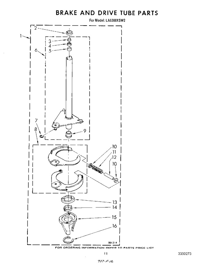 Diagram for LA5300XSW2