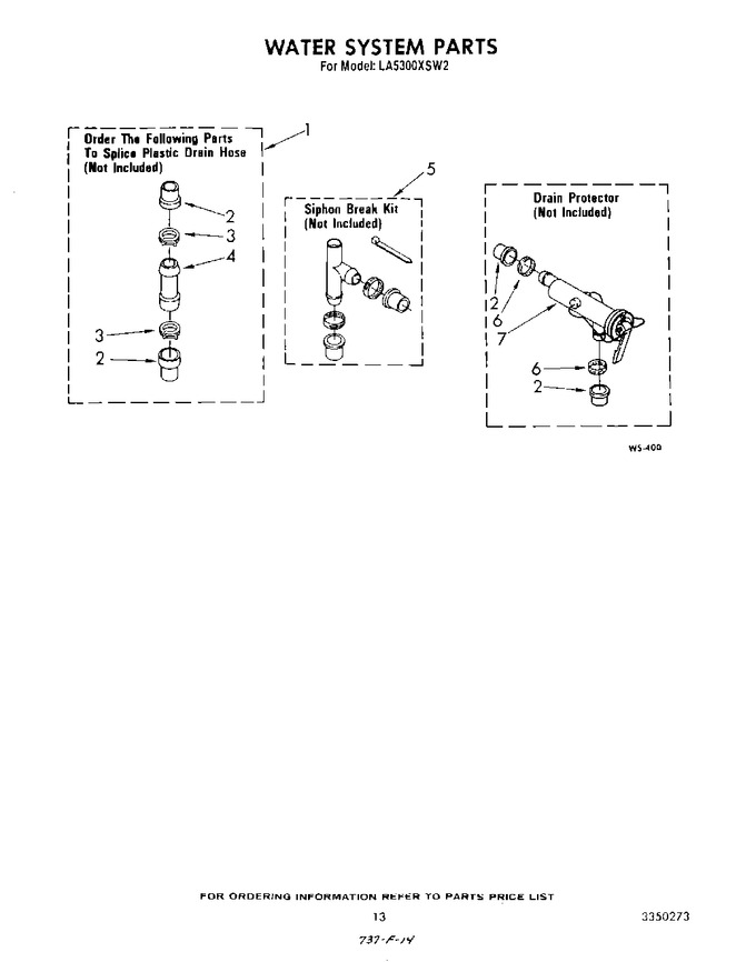 Diagram for LA5300XSW2