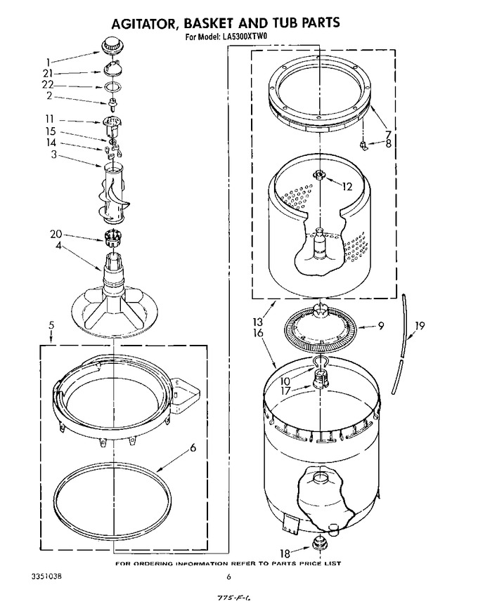 Diagram for LA5300XTW0