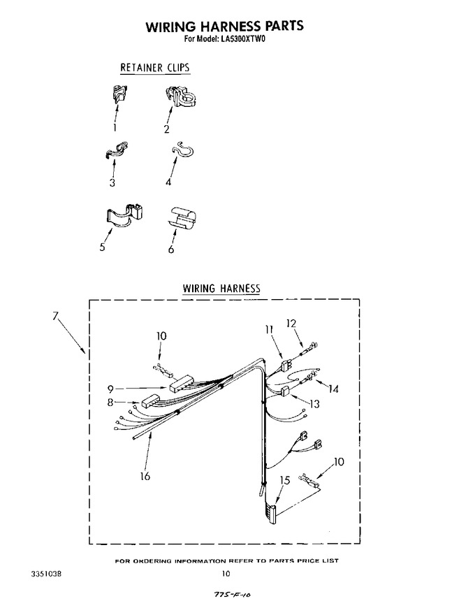 Diagram for LA5300XTW0