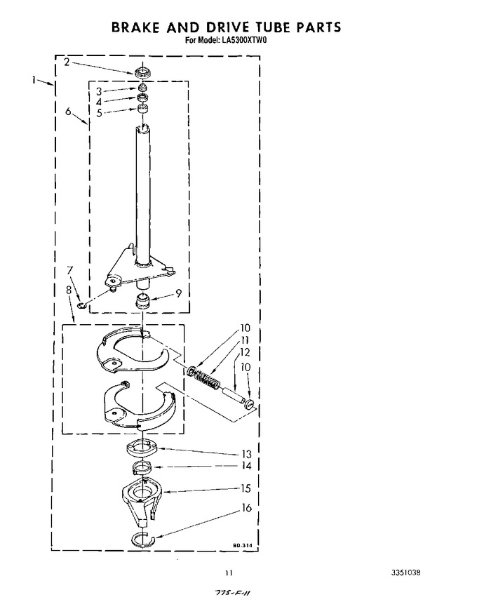 Diagram for LA5300XTW0